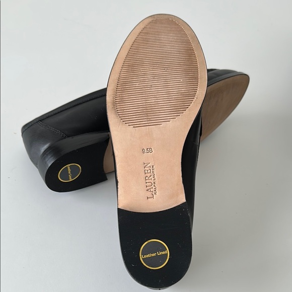 Lauren Ralph Lauren | Wynnie Burnished Leather Loafer | New | Size 9.5 B - Picture 8 of 12